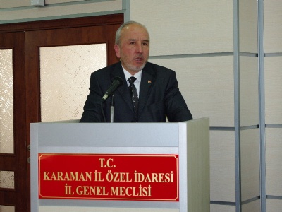 Mustafa Bayır Karaman İl Genel Meclisi Başkanı old