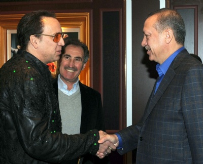 Erdoğan, Nicolas Cage ile görüştü