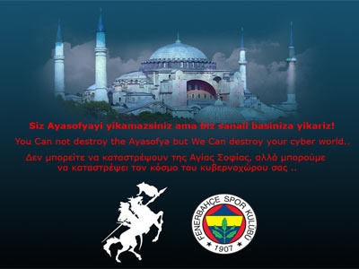 Türk 'hacker'lar saygısız PAOK'a fena ders verdi