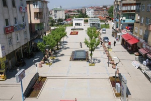 Gebze'de parola park ve meydan