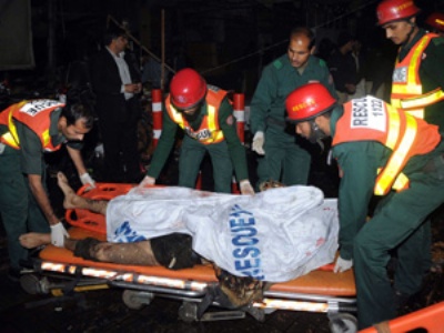 Lahor'da patlama: 35 ölü