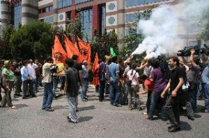 Bilderberg Toplantısını protesto 