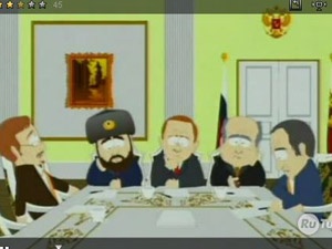 Putin'i hırslı ve çaresiz  gösteren South  Park'a 