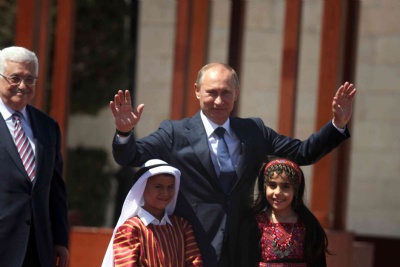 Vladimir Putin bugün Filistin'de