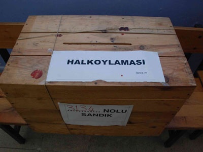 Referandum yasakları başladı