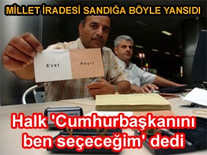 Evet: Yüzde 68 Hayır: Yüzde 30 Katılım: Yüzde 67