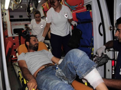 Yaralı muhabir İstanbul'a getirildi