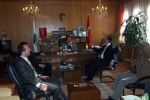 Kumru Belediye Başkanı Civelek'e ziyaret