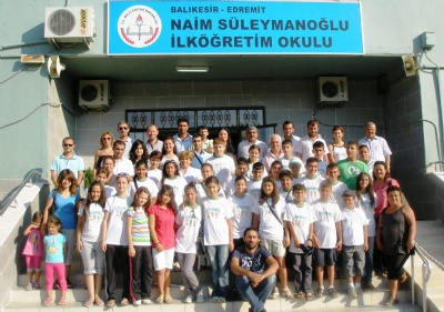 Mardinli öğrencilerden Edremit'e kardeş okul ziyar