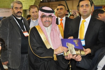 Suudi Prens Şanlıurfa standında