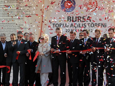 Bursa'da toplu açılış töreni gerçekleştirildi