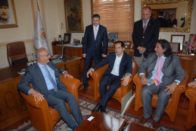 Başkan Yılmaz'dan Selanik heyetine destek sözü