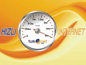 TurkNet'ten 1 MB fiyatına 8 MB ADSL! 