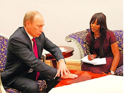Naomi sordu Putin terledi