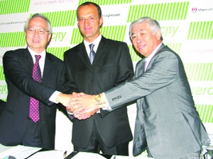 Intercity-Mitsubishi 3 milyar $'lık sinerji 