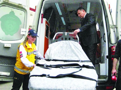 Obezlere özel ambulans