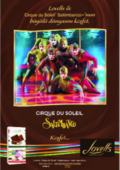Lovells yiyen Cirque du Soleil seyreder