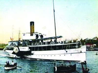 İstanbul'un ilk buharlı gemisi