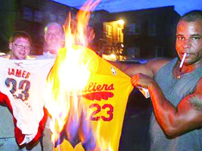 Lebron James, Miami dedi, Cleveland yıkıldı