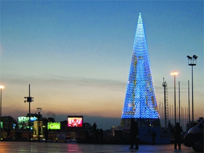 Taksim Gezi Meydanı'na teknolojik ağaç