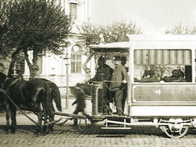 İstanbul'un ilk atlı tramvayı