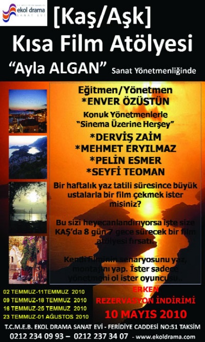 [Kaş/Aşk] Kısa Film Atölyesi