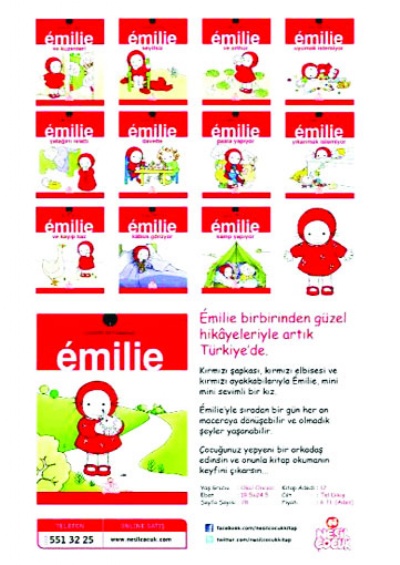 Emilie hikâyeleriyle artık Türkiye'de...