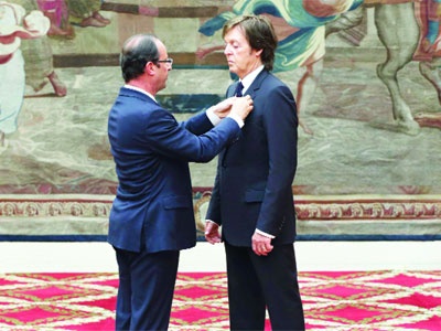 McCartney Fransa'nın 'en'i oldu