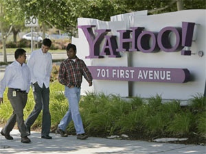 Yahoo'da kara bulutlar