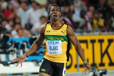 100 metre yeni şampiyon Yohan Blake