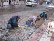 Ereğli'de yollar yenileniyor 