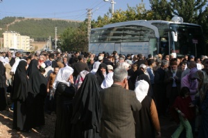 Adıyaman'dan kutsal topraklara yolculuk sürüyor