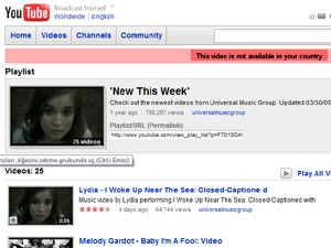 YouTube'tan müzik sitesi: Vevo