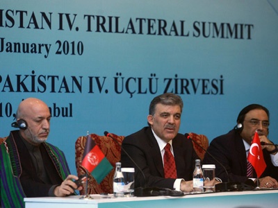 Turkey-Afghanistan-Pakistan summit focuses on stab