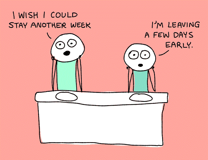 Tatile bakış açısı
1- Tatili birkaç gün daha uzatmak isteyenler.
2- Birkaç gün önceden düzenine dönmek isteyenler.