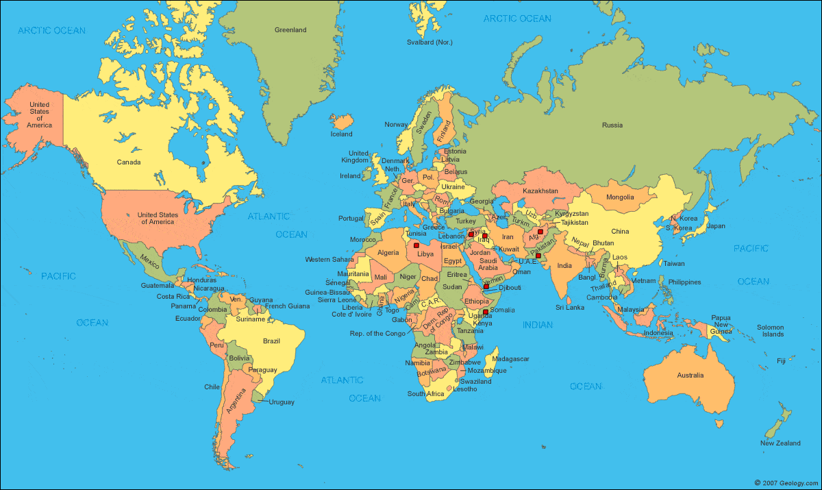 ABD'nin bombaladığı 7 ülkenin dünya haritasında yeri

                                    
                                    Kaynak: euronews
                                
                                