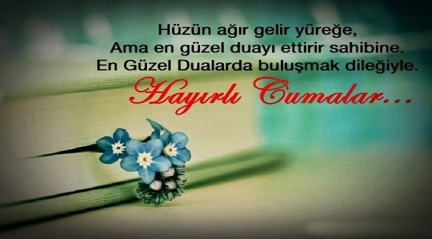 etkileyici cuma mesajlari