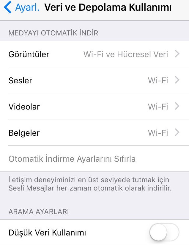 WhatsApp düşük veri kullanımı nasıl aktif edilir?