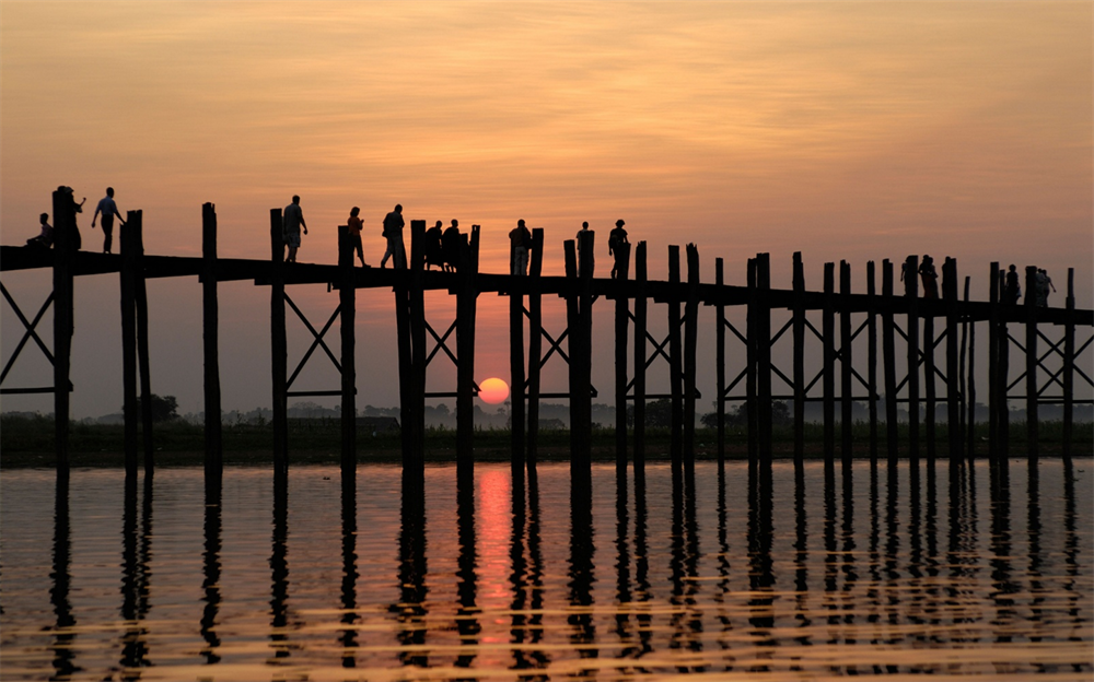 U Pain Köprüsü, Myanmar