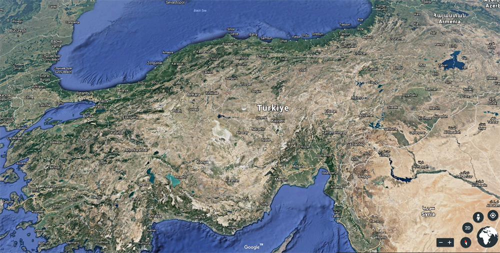 milli google earth cografi analiz
