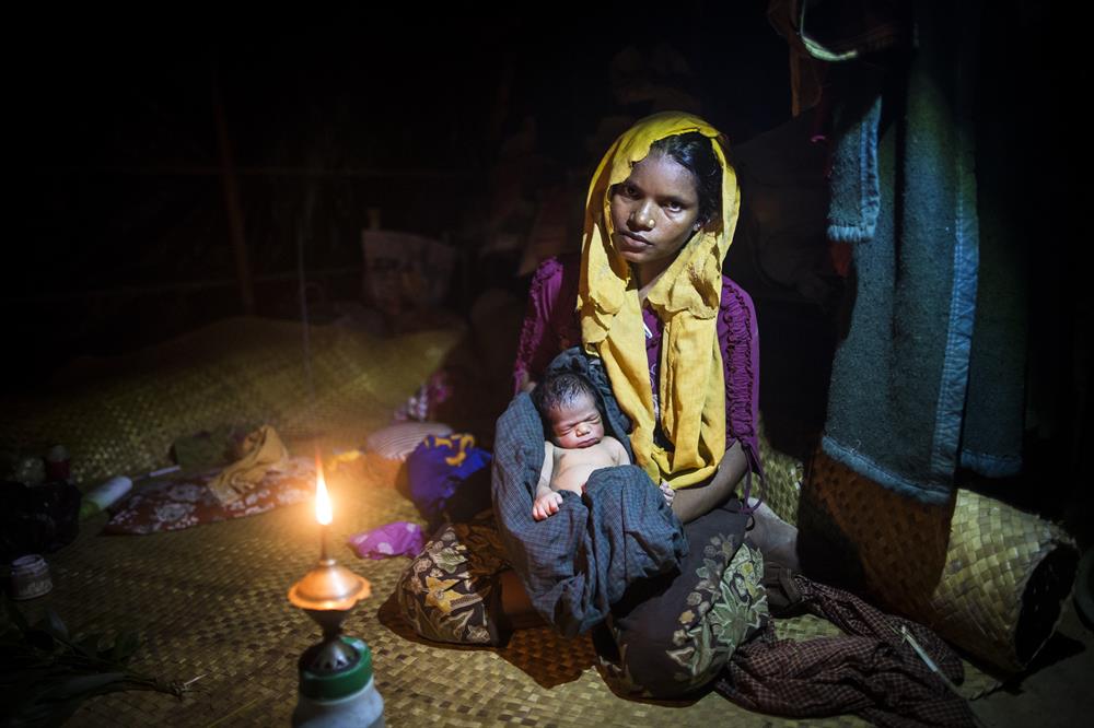 Pregnant Rohingya women forced to give birth in unsanitary conditions