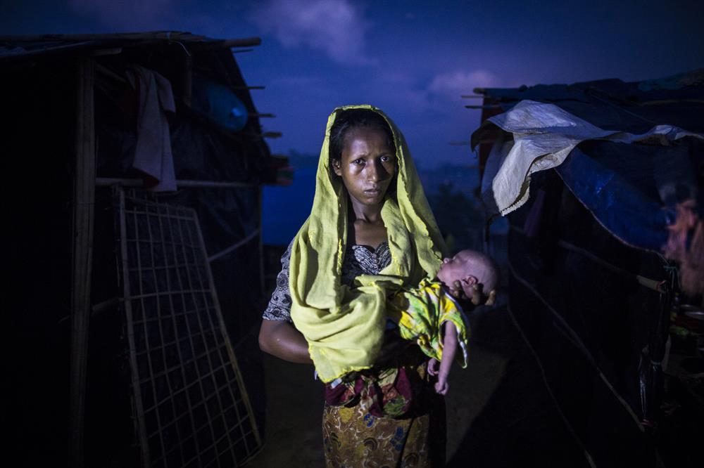 Pregnant Rohingya women forced to give birth in unsanitary conditions