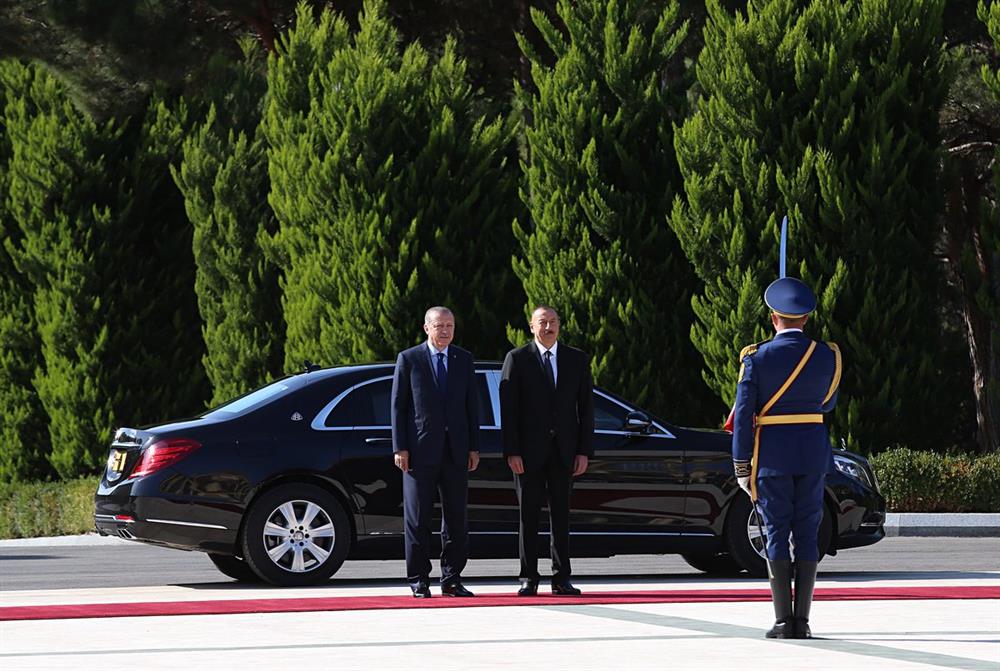 President Erdoğan visits Azerbaijan