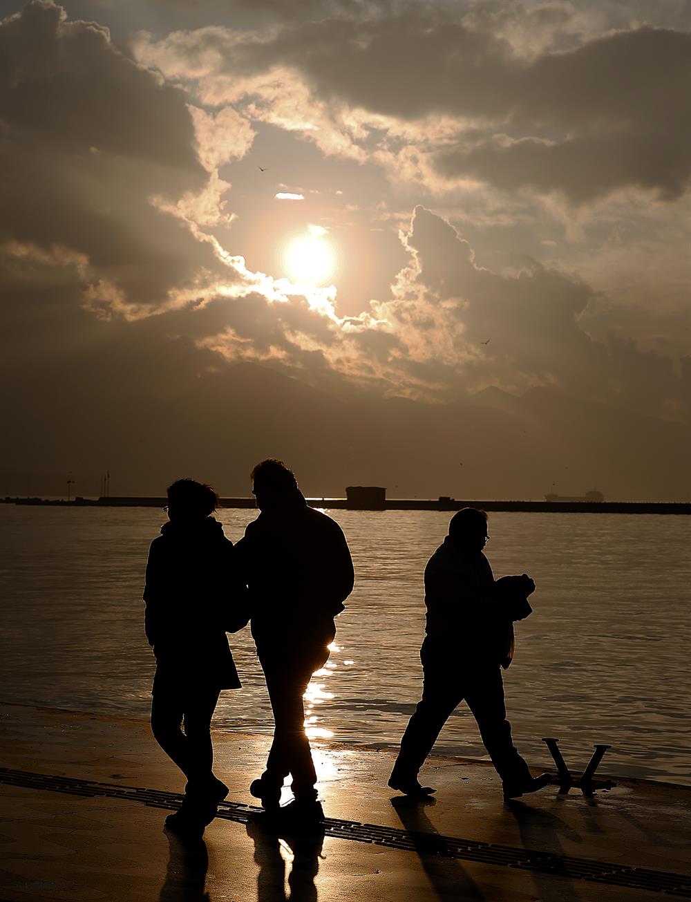 Sunset in Turkey's İzmir