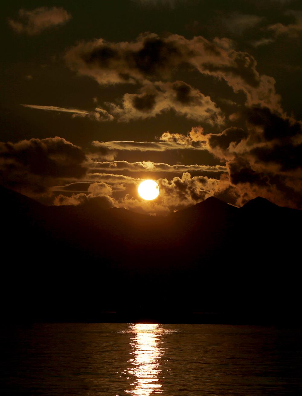 Sunset in Turkey's İzmir