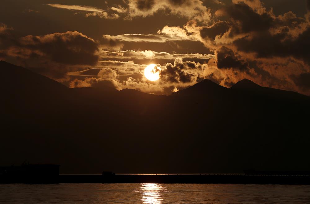 Sunset in Turkey's İzmir