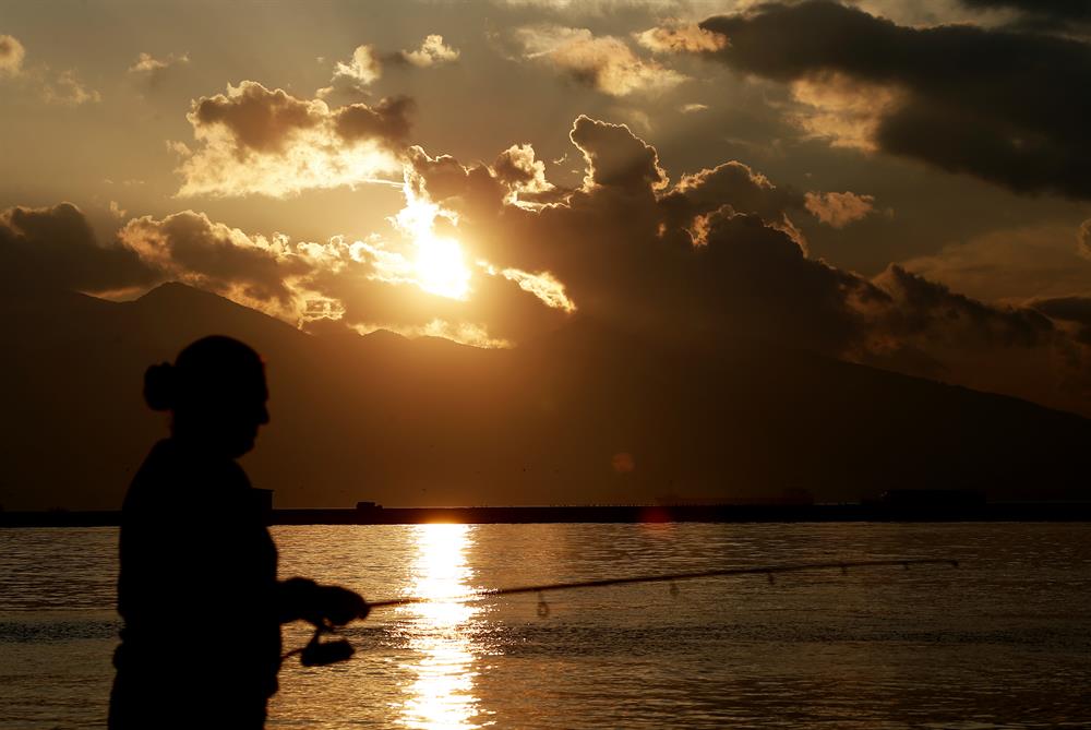 Sunset in Turkey's İzmir
