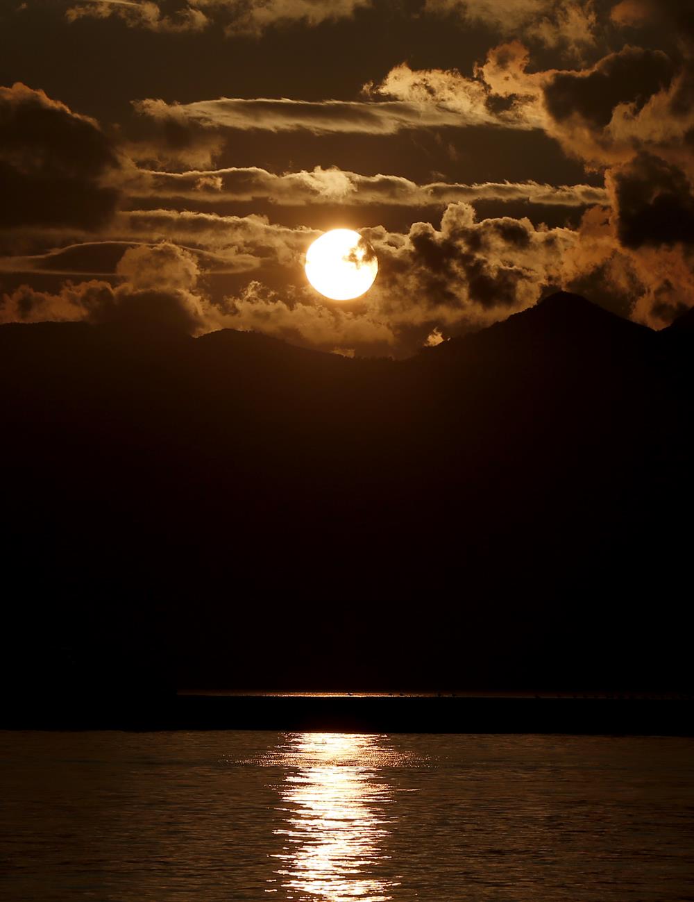 Sunset in Turkey's İzmir