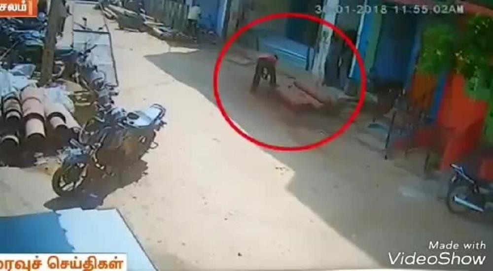 Gas cylinder takes off like rocket in India