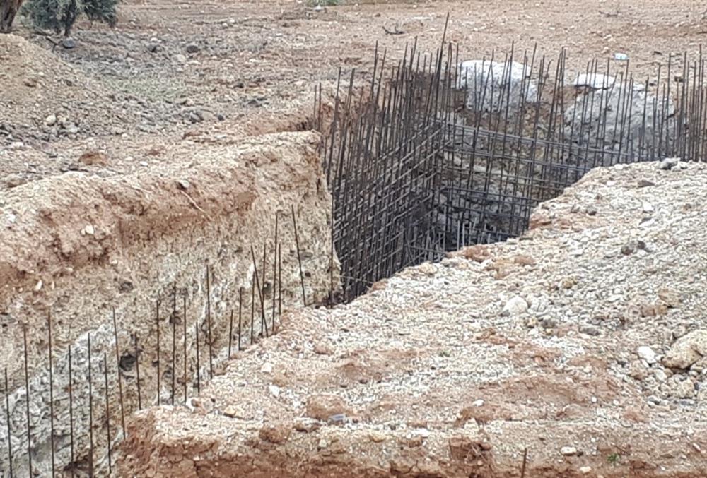 A ditch, which was dug by PYD/PKK terrorists, is seen at the region after Turkish Armed Forces and Free Syrian Army cleared Nisriyye village of Afrin from PYD/PKK terrorists within the "Operation Olive Branch", launched in Syria's Afrin region, on February 9, 2018 in Aleppo's Afrin, Syria. Turkey launched Operation Olive Branch on January 20 in Syria’s northwestern Afrin region; the aim of the operation is to establish security and stability along Turkish borders and the region as well as to eliminate PKK/KCK/PYD-YPG and Daesh terror groups, and protect the Syrian people from the oppression and cruelty of terrorists.